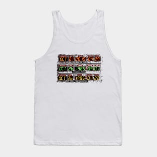 Back to the Future - Timetable Tank Top